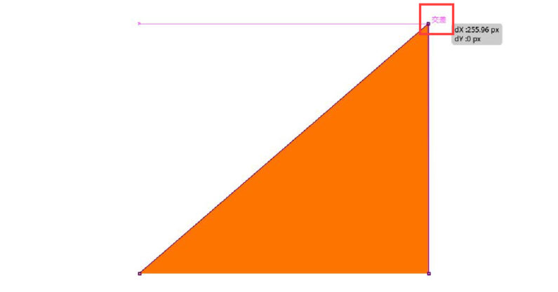 直角三角形が作成